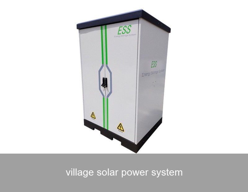 village solar power system