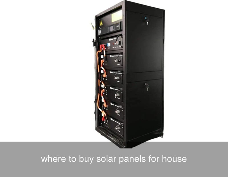 where to buy solar panels for house