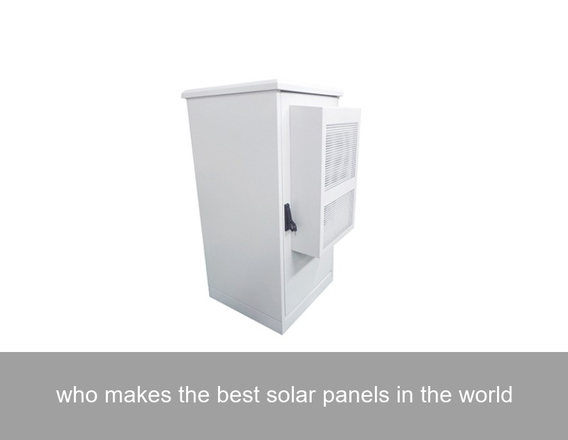 who makes the best solar panels in the world